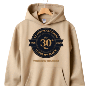 30th Anniversary Hoodie <br> Color: Sand